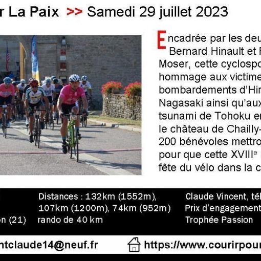 Courir pour la Paix 2023